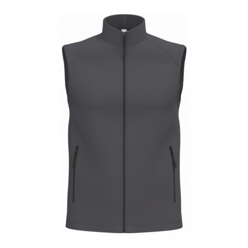COLETE SOFTSHELL UNISSEXO CINZENTO ESCURO IB413 COLETE SOFTSHELL UNISSEXO CINZENTO ESCURO IB413